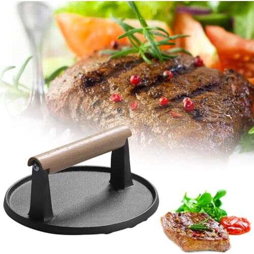 Barbecue Tools Steak Pressing Plate Squid Pressing Plate Barbecue Outdoor Picnic Accessories