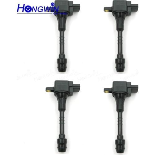 4pcs Genuine No.: 22448 6N015 Ignition Coil Fits Nissan Sentra 1.8 Almera N16 Primera P11 22448-6N011,224486N011,224486N015