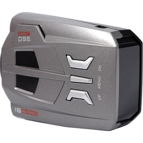 HELST V9 Car-Styling Speed Laser Radar Detector Voice Alert Warning 16 Band Auto Truck Vehicle Car Radar Detector 360 Degrees