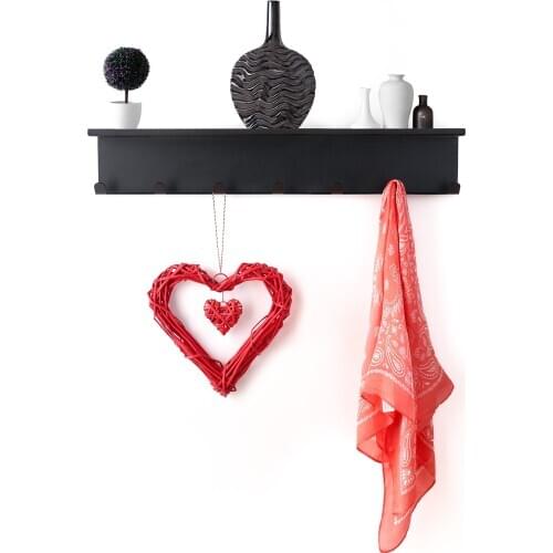 Metal Rack Hanger Clothes Coat Hat Key Accessory Hanger Wall Hooks Kids Organizer Rack Clothes Line Hook Kids Bedroom Decor