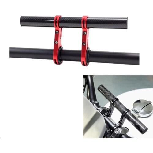 Motorcycle Cycling Handlebar Bike Flashlight Holder Handle Bar Bicycle Accessories Extender Mount Bracket