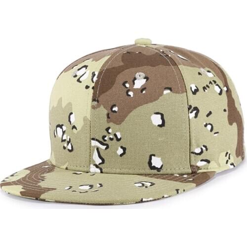 New Classic Army Camouflage Fans Hip-Hop Fashion Snapback Flat Brim Sunshade Woman Man casual street trend Sport Baseball Cap