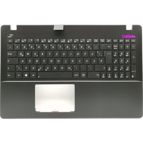 New DE/GR/German for Asus X550L X550LA X550LAV X550LB X550LC X550LD X550LDV X550LN X550LNV Keyboard Topcase Black palmrest