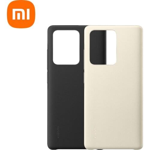 Official Original Xiaomi Mi Mix 4 Case PU Leather Cover For Xiaomi Mi Mix 4 Mix4 Phone Cases Anti-falling Black White