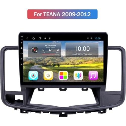 Android 10.0 System Quard Core 2G+32G WIFI HD 1024*600 Car GPS Nagavition For NISSAN TEANA 2009-2012 Car Radio With Screen