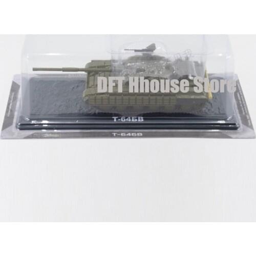 1:43 Toy Russian Metal Toy Alloy Tank Toy T-64 BV Tank Model Miniature Scale Model Tank Toys For Children Ornaments