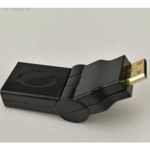 20pcs/lot Type C Male to A Female HDMI connector Mini HDMI Adapter 180 degrees Mini Male To HDMI Female Type A Cable Extension