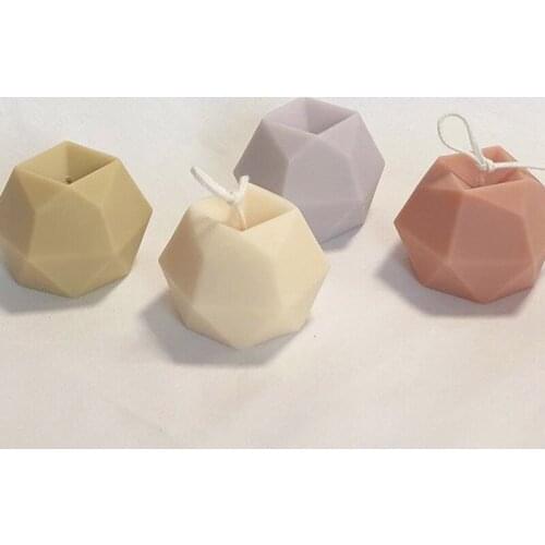3D Irregular silicone Candles Mold Aromatic Therapy Candles Mold Diy Handmade Candles Material