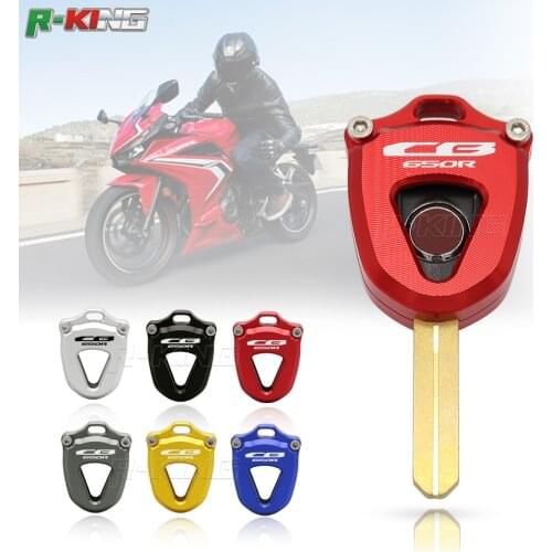 For Honda CB650R CB 650R Motorcycle CNC Aluminum Keys Case Shell Embryo Key Cover Decoration shell protection