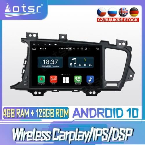 Android 10 PX6 128G For KIA K5 OPTIMA 2014 2015 2016 DVD GPS Navigation Auto Radio Stereo Video Multimedia Player HeadUnit 2din