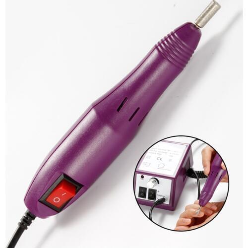 20000RPM Nail Pedicure Machine Replacement Handle Electric Apparatus for Manicure Gel Varnish Remover Nail Milling Grinding Pen