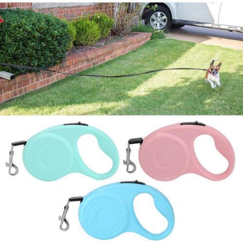 Automatic Retractable Dog Leash Belt Puppy Pet Flexible Walking Traction Rope Dog Cat Extending Running Leads Pet Training Leash