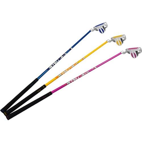 Kids Golf Children Putter Steel Shaft Golf Club Double-sided For 3-12 Age Boys Girls Junior School Learning Practice Equipment