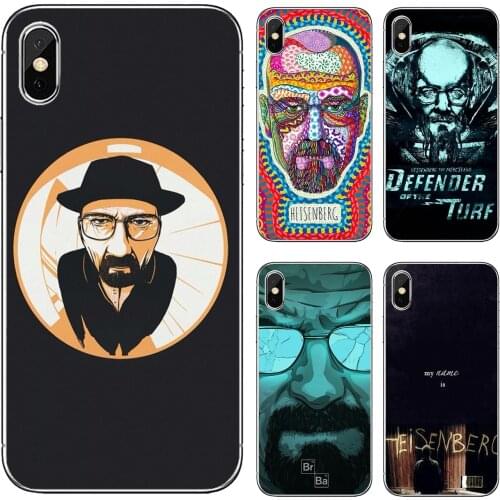 For Xiaomi mi Redmi Note 3 4 4X 5 6 7 8 8t 9 9s 9t 10 pro lite Housing Breaking-Bad-Walter-Heisenberg-Art