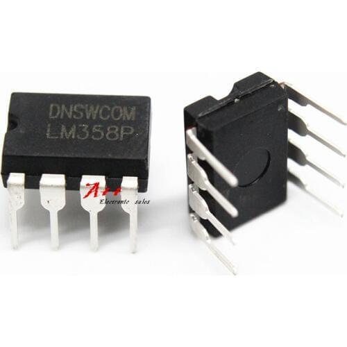 Dual operational amplifier Chip 100PCS LM358 LM358P DIP-8
