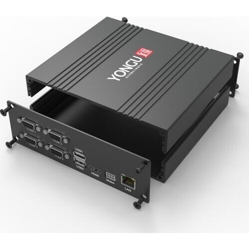 H34 168W54H mm/6.6''x2.12'' aluminum electronic case for PCB