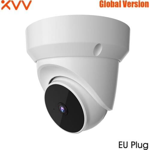 Xiaovv Q1 WIFI IP Camera 1080P 2MP with Mic/Audio Dome Surveillance System 2-Way Audio Motion Detection Night Vision APP Control