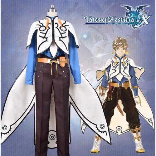 Anime Tales of Zestiria Sorey Cosplay Costume Halloween Christmas Carnaval Costume For Men Women Full Set
