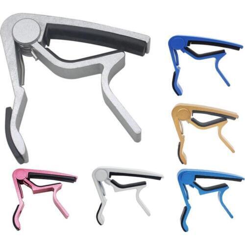 Small Zinc Alloy Guitar Capo Key Clamp for Guitar Bass Mandolin Ukulele Quick Release