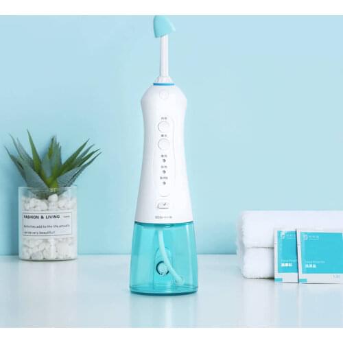 Xiaomi Miaomiaoce Electric Nasal Wash 360 Degree Rotation Cleaner Nose Rechargeable Waterproof Allergic Rhinitis Neti Pot Kit