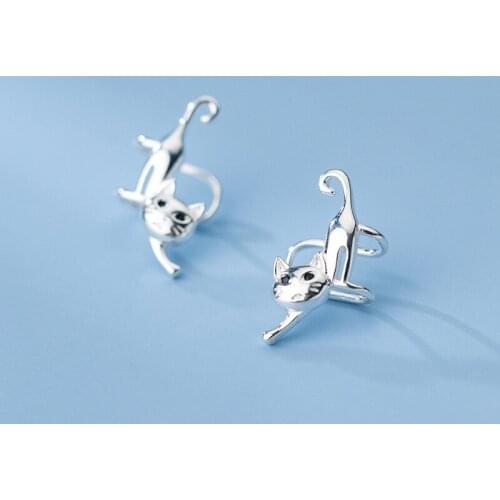 MIQIAO Silver Earrings