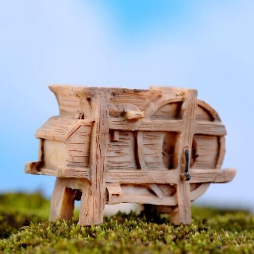 Valley Fan Model Home Decor Miniatures Fairy Garden Ornaments Figurines Toys DIY Aquarium Dollhouse Accessories Decoration