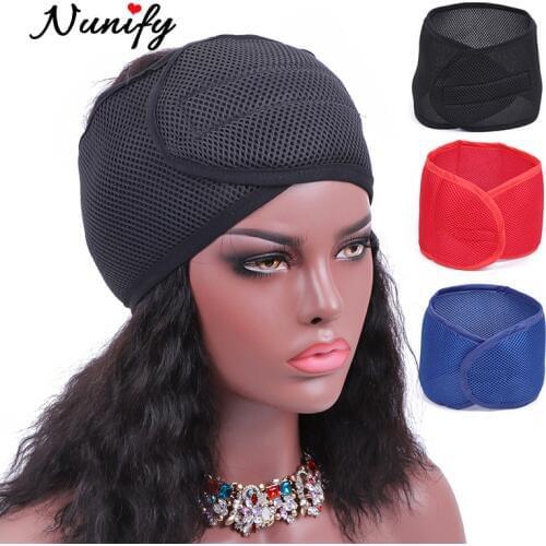 Nunify Breathable Mesh Adjustable Headband Women Makeup Toweling Hair Head Band Soft Salon Facial Hairband Beauty Accessories