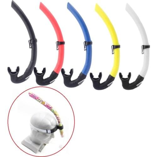 Training Breathing Tube Swimming Snorkel Diveing Front Snorkels Lap