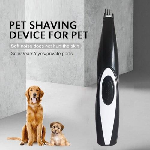 Pet Nail Hair Trimmer Grinder Cat&Dog Grooming Tool Electrical Shearing Cutter USB Rechargeable Dog Haircut Paw Shaver Nail Paws