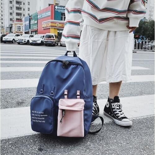 Waterproof Oxford Backpack Women Unisex School Bags Travel Bag For Teenage Girls Bagpack Rucksack Ladies Sac A Dos Mochila Mujer