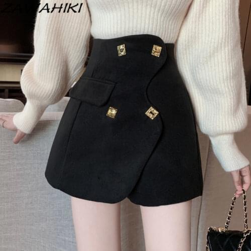 Женские шерстяные шорты ZAWAHIKI China At AliExpress