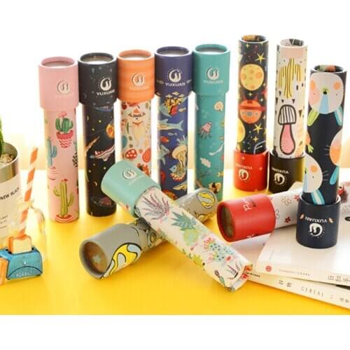 3D Cartoon Animals Kaleidoscope Scope Classic Kaleidoscope Educational Toys Colorful Imaginative Best Gift For Kids Children