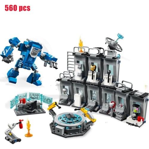 New Super hero Movie Serices 560pcs Building Block Model classic Set Building Blocks Bricks Toy birthday gifts for children