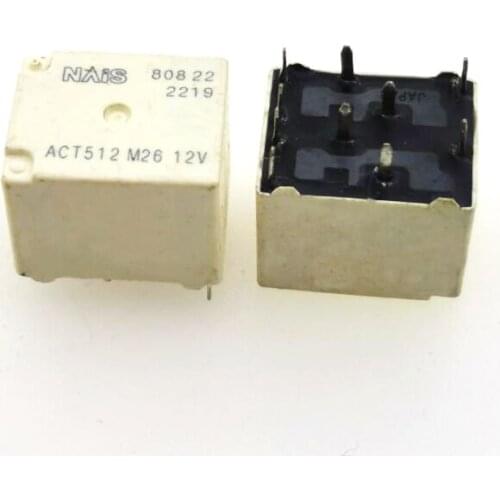 ACT512 M26 12V ACT512M26 ACT512-M26-12V ACT512M2612V 12VDC DC12V relay DIP9 5PCS/LOT