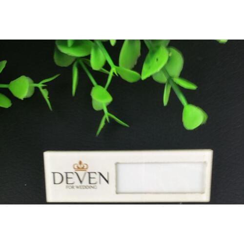 10pcs/lot custom name badge ID badge acrylic reusable worker badge chest card with magnet