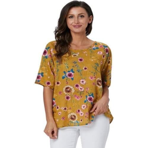 Baharcelin Linen Blouses