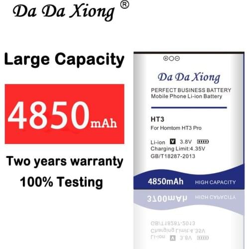 Da Da Xiong 4850mAh Homtom HT3 Battery for Homtom HT3 Homtom battery