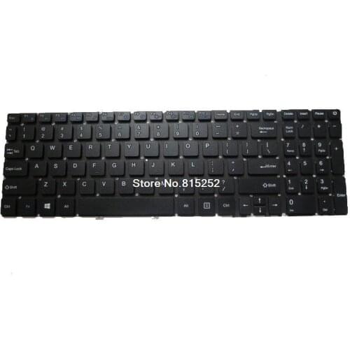 Laptop keyboard For Kiano slimNote 15.6 HDD Black Without Frame US United States