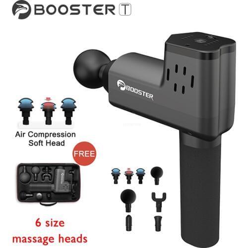 Compression Massage Head Body Massage Gun Muscle Stimulator Vibrating Massager Electric Relaxation Slimming Massager Fascia Guns