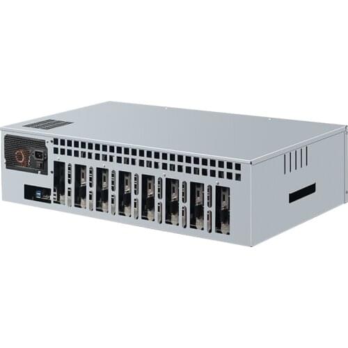 ETH Ethereum Mining Machine Motherboard 8gpu graphic card Mining Rig Case Box 8 GPU Case Mining Case