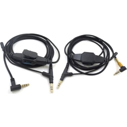 3.5mm Boom Microphone Volume Cable For V-MODA Crossfade M-100 LP LP2 M-80 V-80