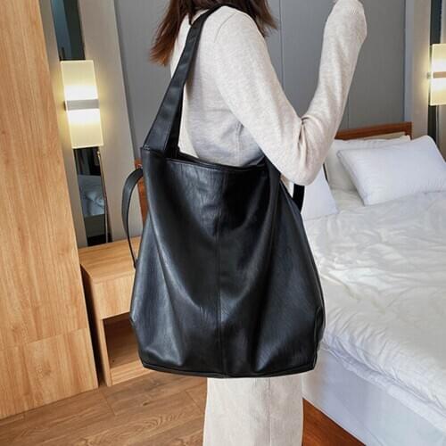 Soft big Leather Shoulder Bags Luxury Handbags Women Bags Large Capacity Top Handle Bags Womens Tote Bag Crossbody