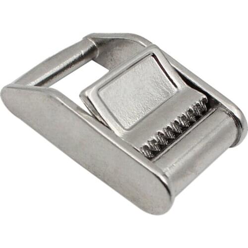 Webbing Tensioner Stainless Steel Cam Flap Buckles Press Cam Buckles Tie Down Buckle for 25mm/38mm Webbing Strap pjop