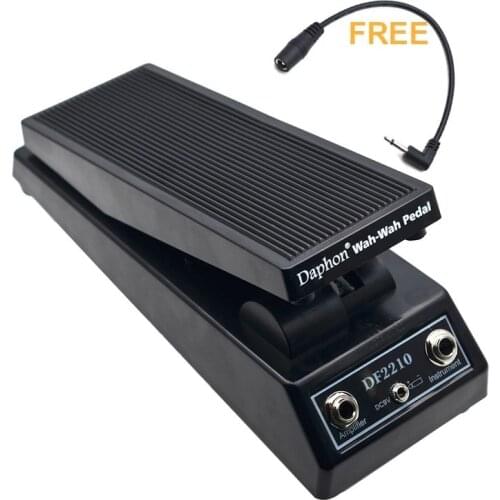 Guitar Pedal DF2210 Daphon Guitar Wah Wah Pedal For Electric Guitar Players DJ Black