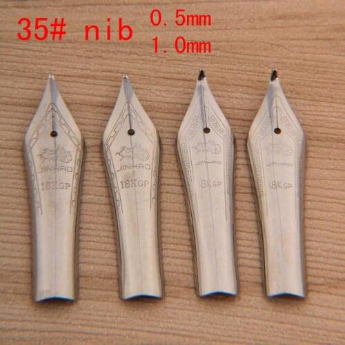 2pc jinhao office write fit for most 450 750 159 pen 0.5mm 1.0 mm nib Fountain Pen