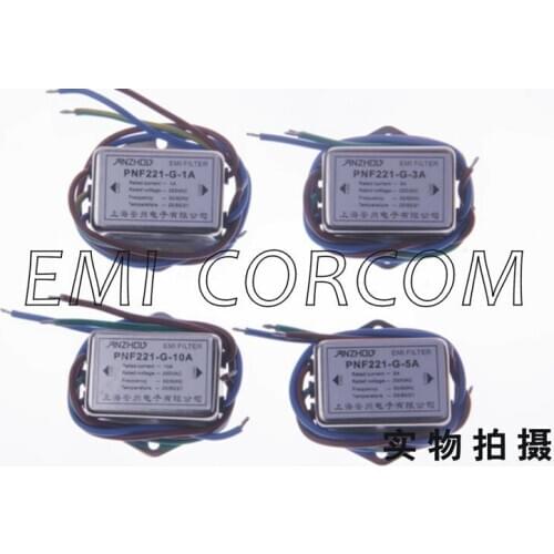 PNF221-G-10A 10A EMI Power Filters Noise filters Connector Inductor PNF221-G-3A 3A PNF221-G-6A 6A PNF221-G