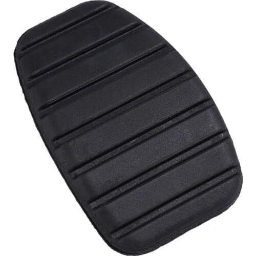 Car Clutch and Brake Pedal Rubber Pad Cover For Renault Megane Clio Kango Scenic CCY (Black)