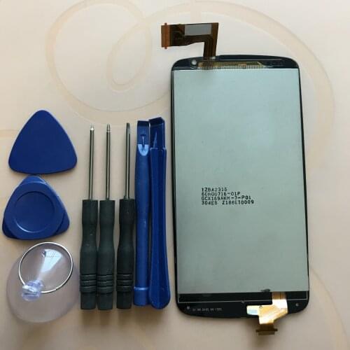 For desire 500 5060 Touch Screen Digitizer Sensor Panel Glass + LCD Display Monitor Screen Panel Assembly + Tools