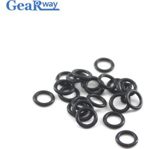 Gearway 1.5mm CS O Ring Seal Black NBR O-ring Gasket 4.5/5/5.5/6/6.5/7/7.5/8/8.5/9/9.5/10mm OD Oil Resistance O Ring Sealing