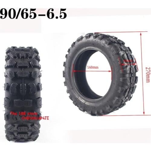 3 types of 90/65-6.5Off-road tire For Electric Scooter tubless Vacuum Tire Out Diameter
